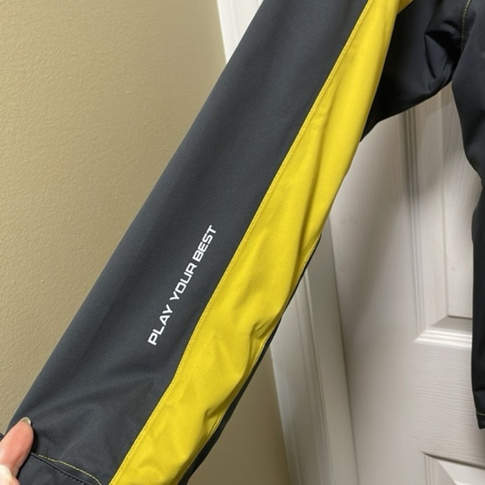 Ping Performance Yellow And Black Jacket With Sta… - image 3